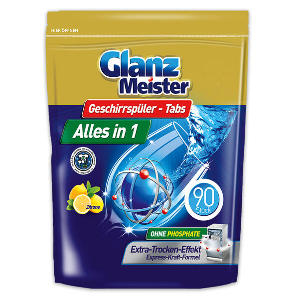 Geschirrspüler-Tabs