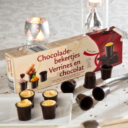 Verrines en chocolat