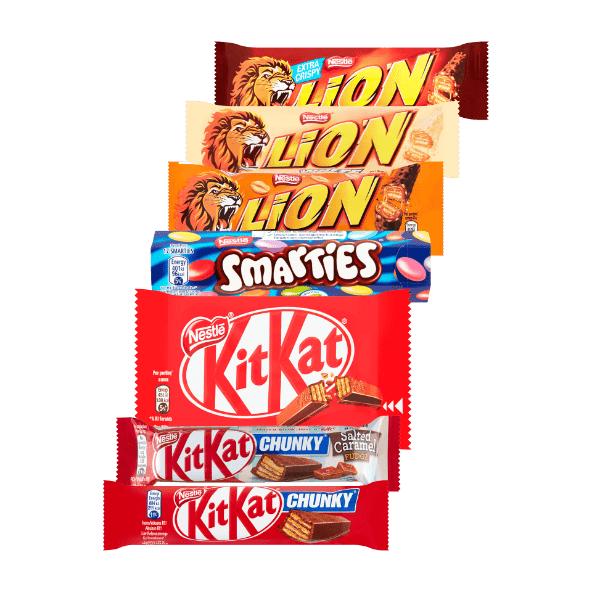 Chokoladebar eller Smarties