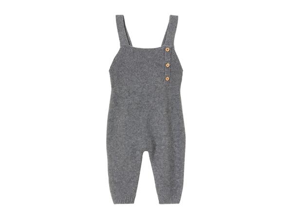 Lupilu Baby Dungarees - Grey