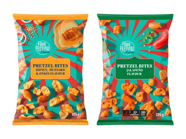 Encas de bretzels