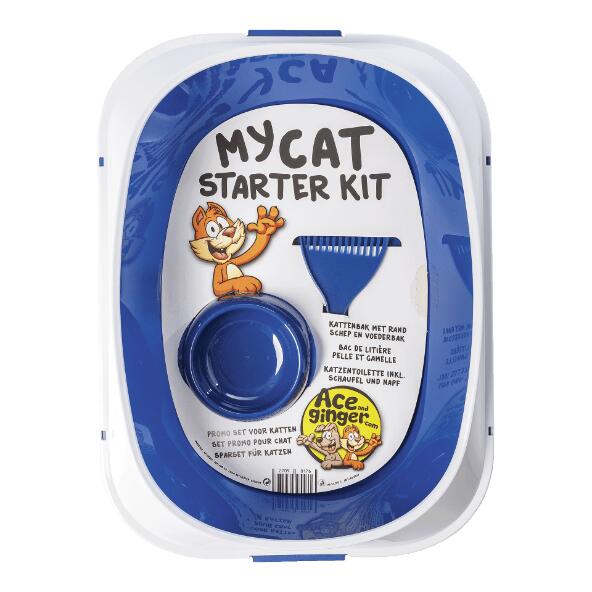 Kit de départ de litière pour chats