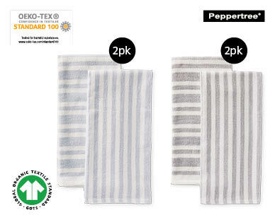 Organic Cotton Bags or Tea Towel 2 Pack