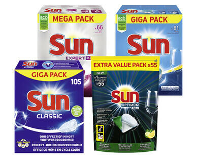 SUN 
 GESCHIRRSPÜLTABS