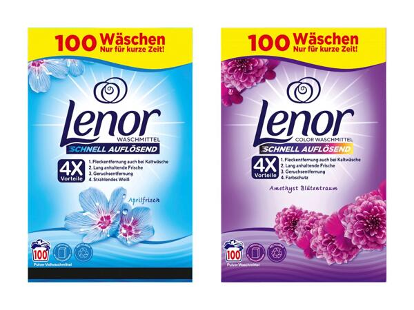 Lessive en poudre Lenor