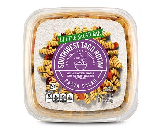 Little Salad Bar 
 Southwest Taco or BLT Pasta Salad
