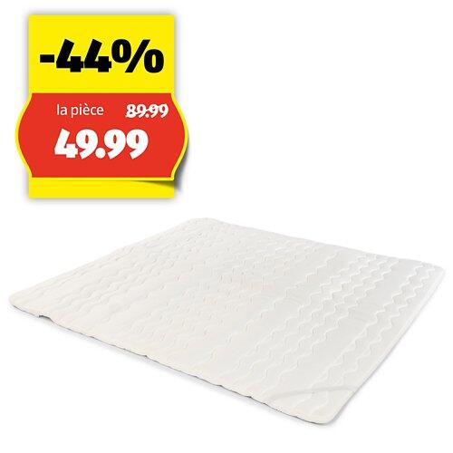 NOVITESSE Surmatelas, 180 x 200 cm