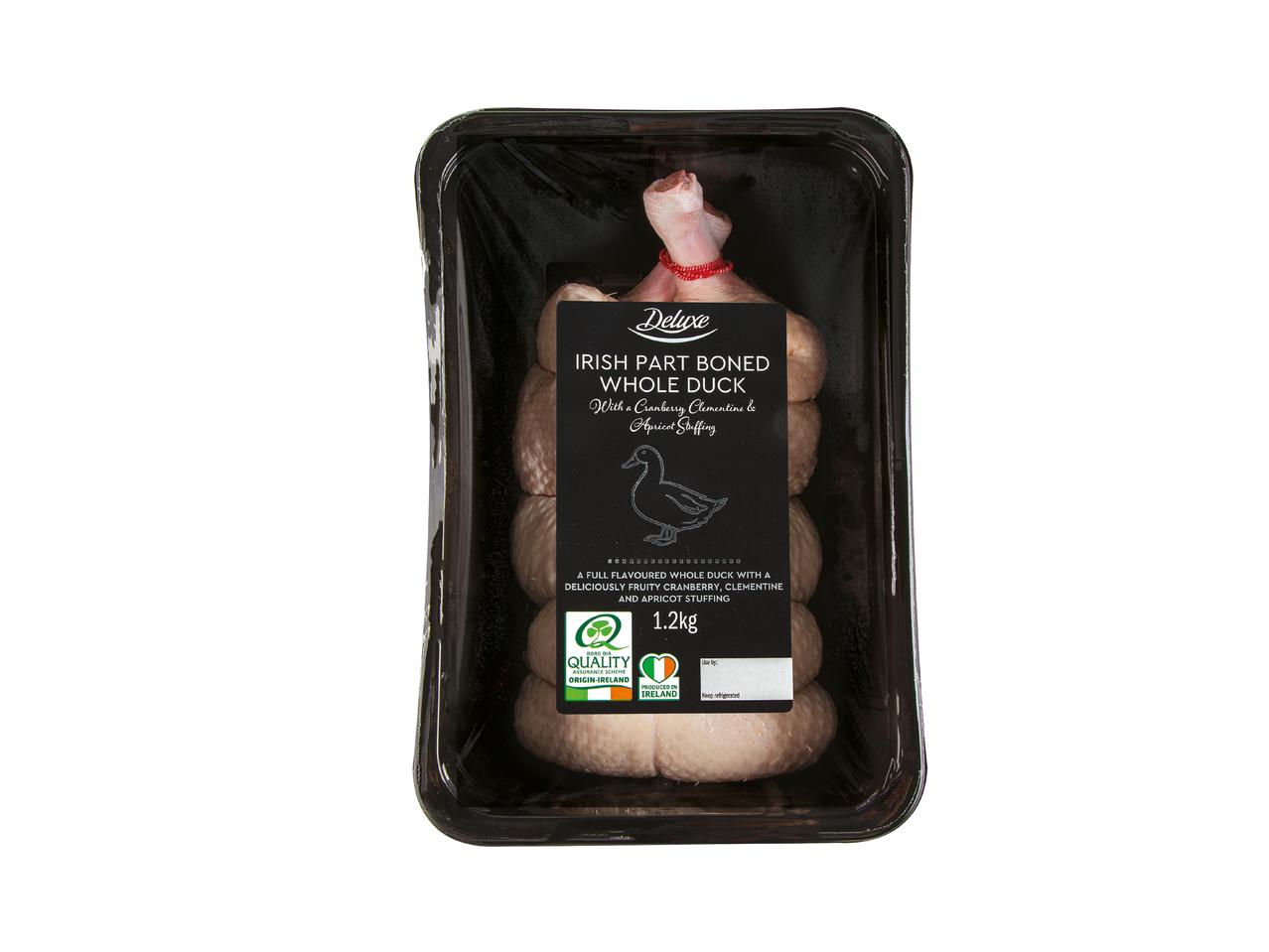 DELUXE Fresh Part Boned Whole Duck