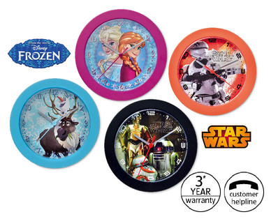 Children's Licensed Clocks