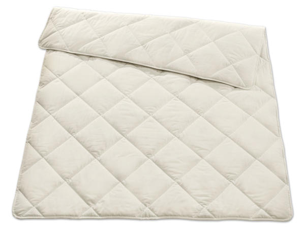MERADISO(R)PURE COLLECTION Steppbett "Organic-Cotton"