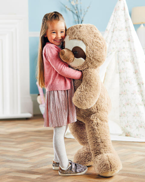 Giant Brown Sloth Soft Toy 100cm