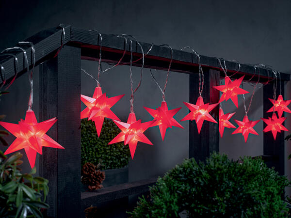 3D Star LED String Lights