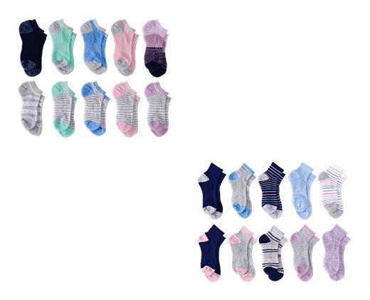 Lily & Dan 
 Children's 10-Pair Socks