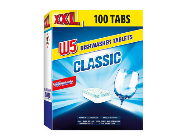 W5 Dishwasher Tablets Classic