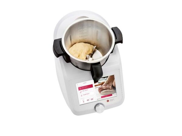 SILVERCREST(R) KITCHEN TOOLS Monsieur Cuisine Smart White SKMS 1200 C1 s nástavcem na strouhání a řezání SFMC 4 B2