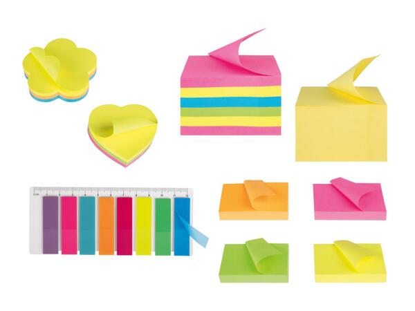 Note adesive assortite