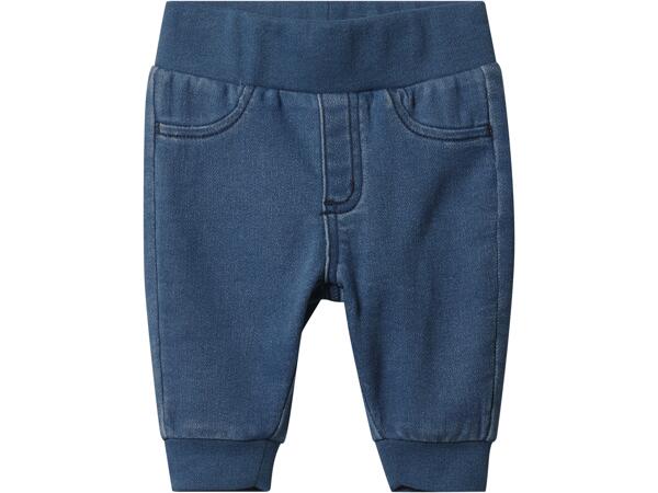 Mjukisbyxor i denimlook