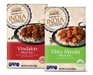 Journey To…India Meal Kit