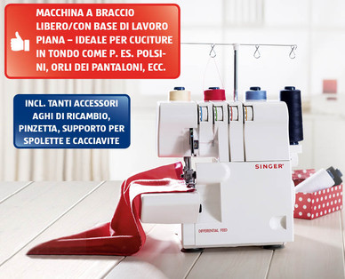 Macchina da cucire taglia e cuci SIGNER