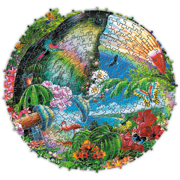 Spiral / Hidden Shapes-Puzzle