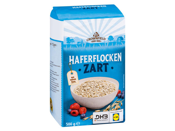 CROWNFIELD Haferflocken zart