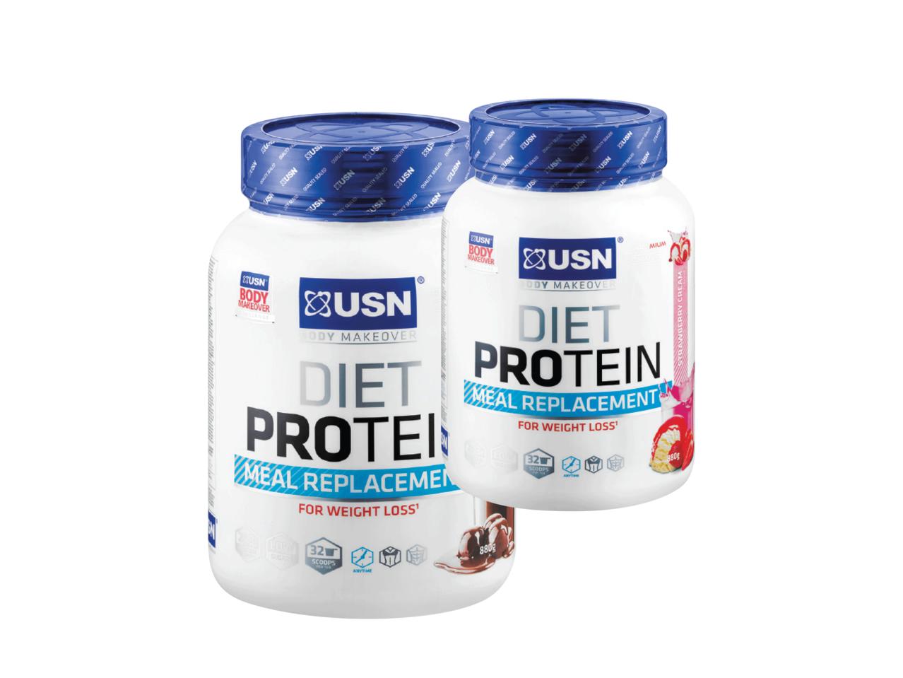 USN Diet Protein Chocolate/ Strawberry Cream