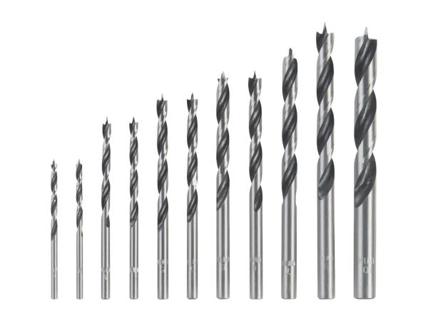Parkside Wood Drill Bit Set - 11 Piece Set