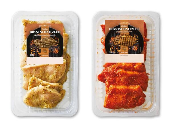 Kalkunbrystschnitzler