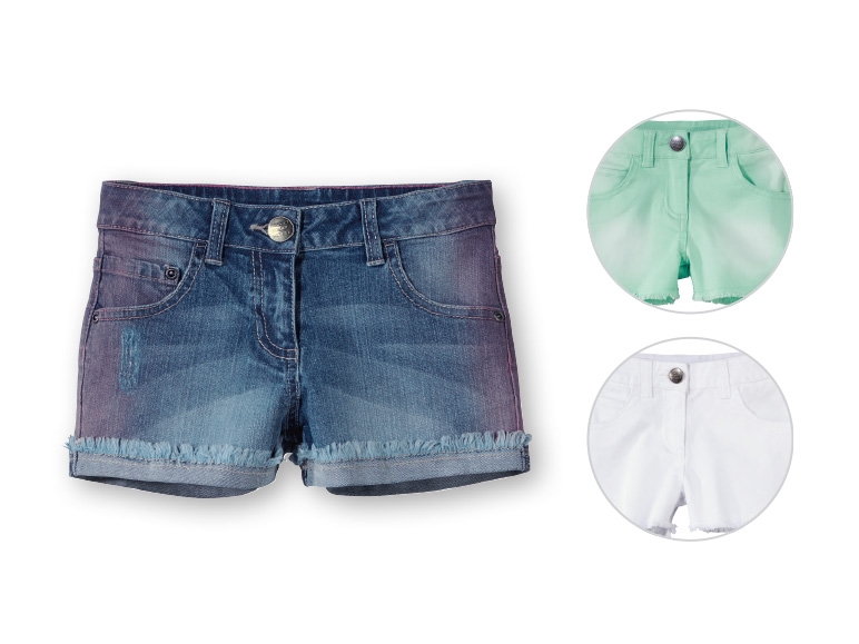 PEPPERTS Girls' Denim Shorts