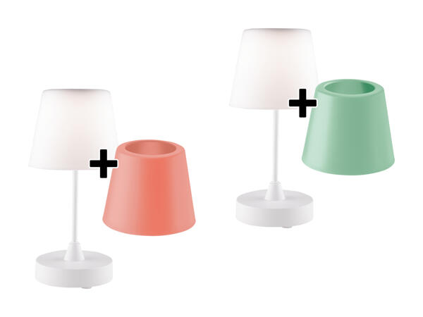 Lampada da tavolo a batteria