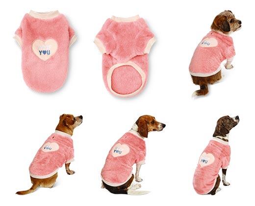 Heart to Tail 
 Faux Fur Pet Sweater