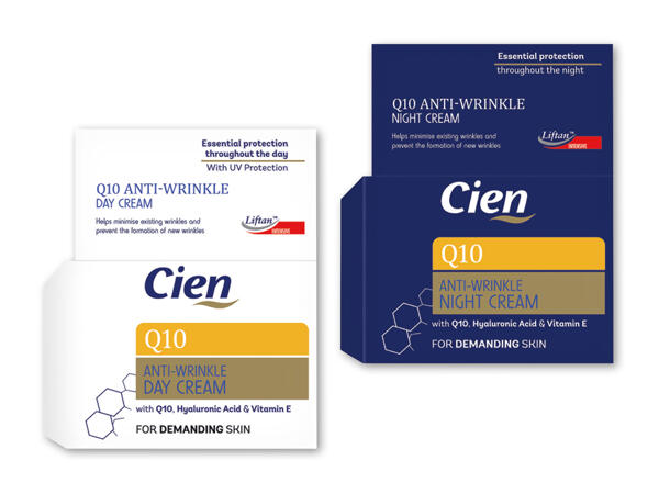 Q10 dag- eller natcreme