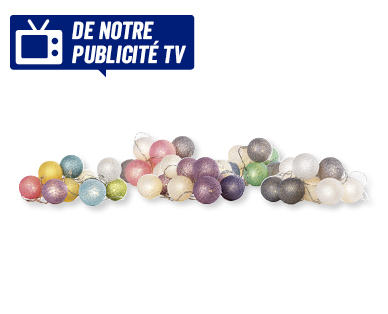 Guirlande lumineuse LED en tissu MY LIVING STYLE