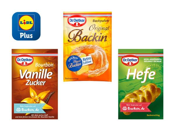 Ingrédients de pâtisserie Dr. Oetker