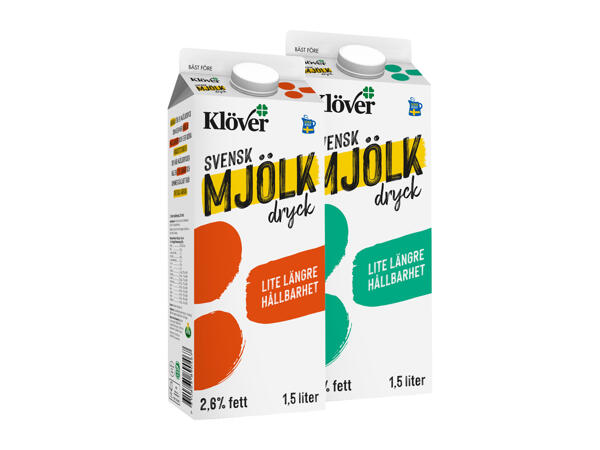 Klöver mjölk