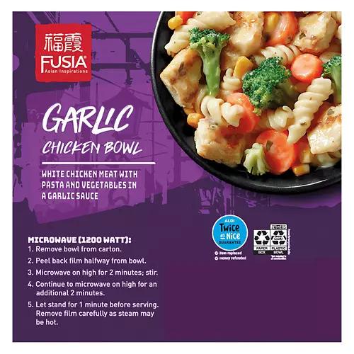 Garlic Chicken Bowl, 9 oz