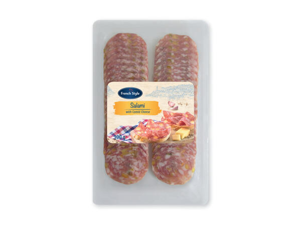 Salami med comté-ost