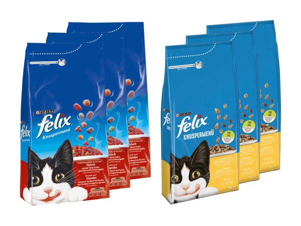 Aliments secs pour chats Felix