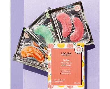 Lacura Glow Hydrogel Eye Pads 6 Pairs
