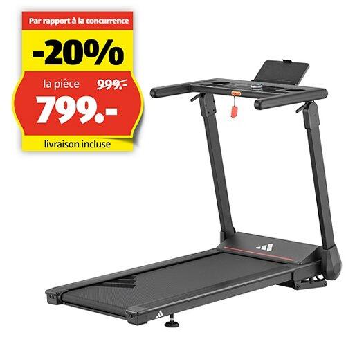 TUNTURI TUNTURI Tapis de course Adidas Ultra T-1, pliable