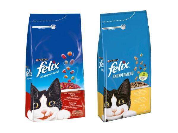 Aliments secs pour chats Felix