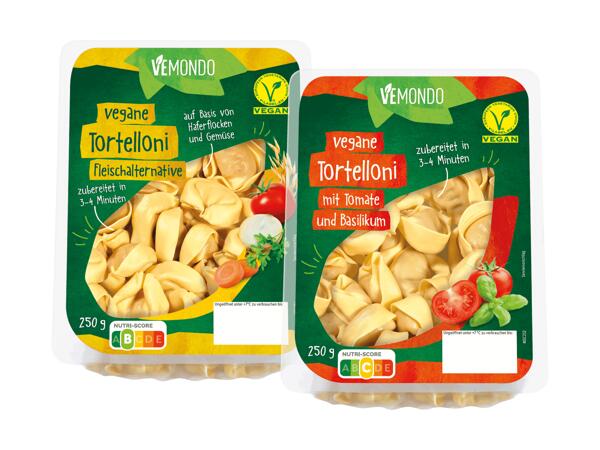Pflanzliche Tortelloni