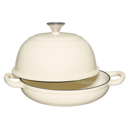 Cast Iron Bread Dome, Cream