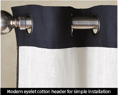 Sheer Linen Curtains 2pk