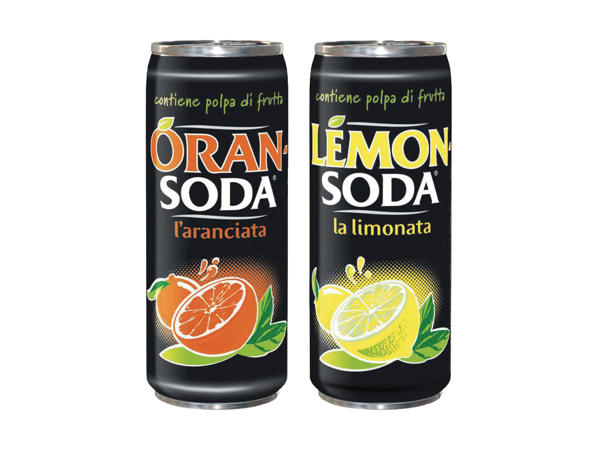 Oran soda/ Lemon soda