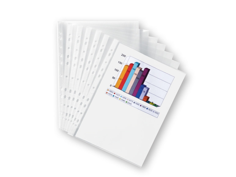 United Office(R) A4 Punched Pockets