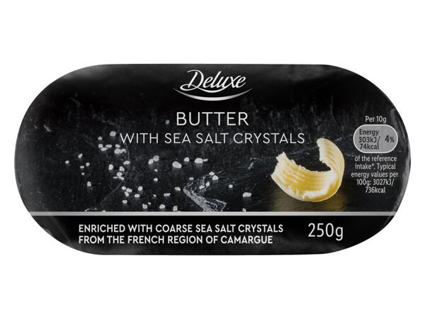 Butter with Sea Salt Crystals