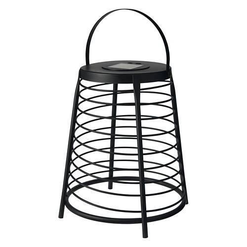 Solar Powered Lantern on Stand - Cylinder