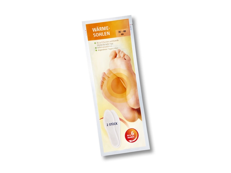 Semelles chauffantes