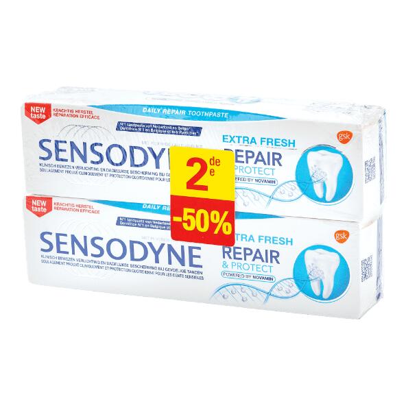 Sensodyne tandpasta, 2 st.